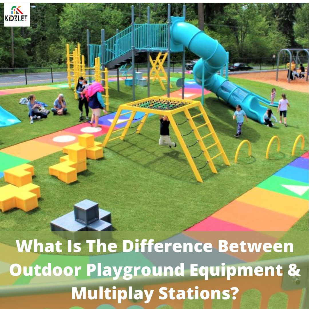What Is The Difference Between Outdoor Playground Equipment & Multiplay Station?