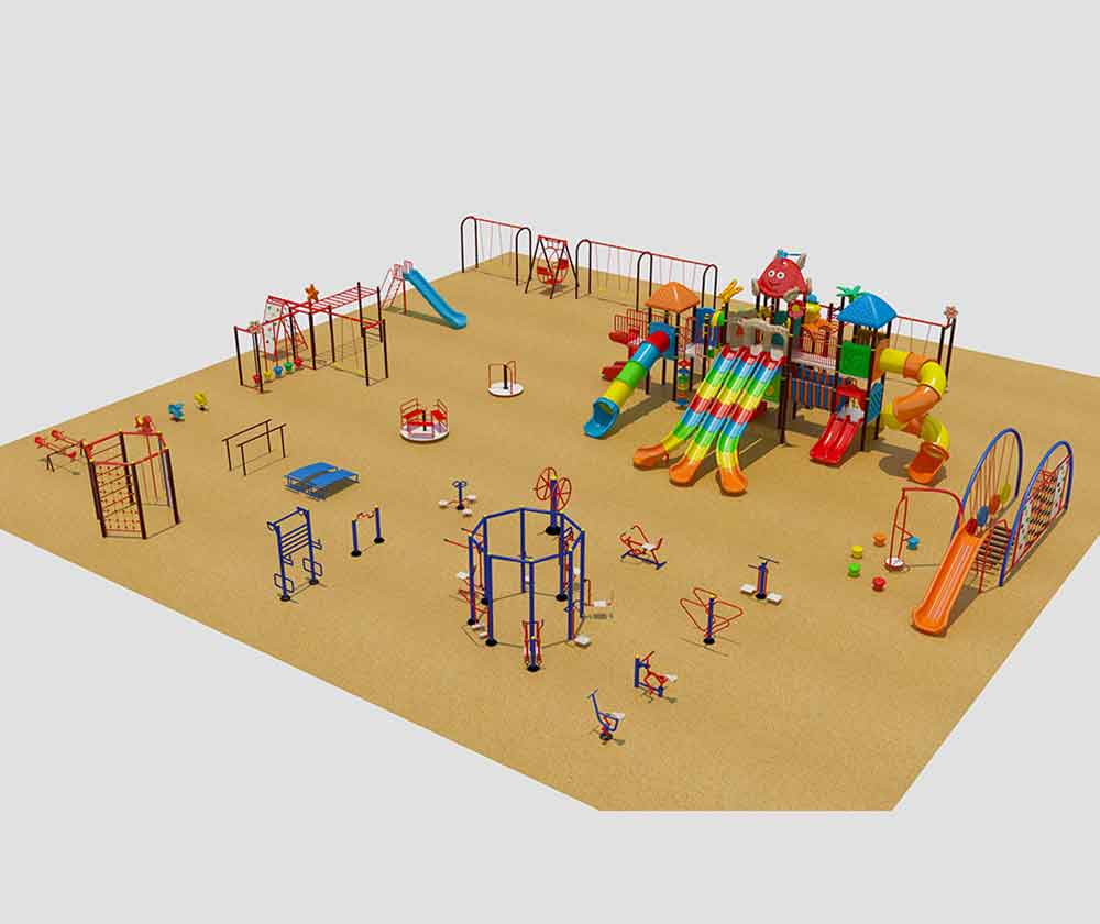 Outdoor Multiplay Set In Gumla
